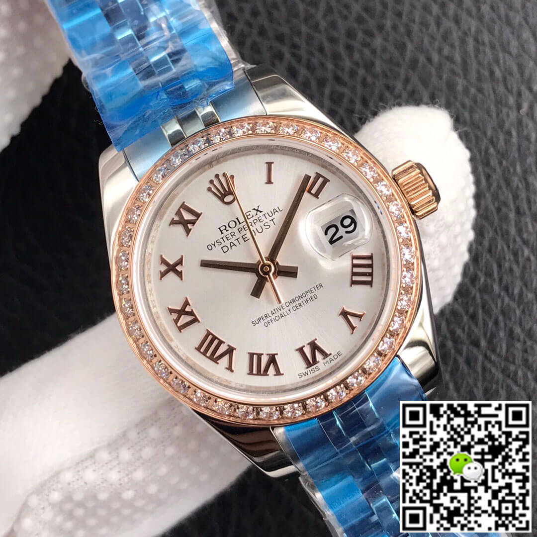 Replica R01ex Datejust 28MM 1:1 Best Edition BP Factory Rose Gold