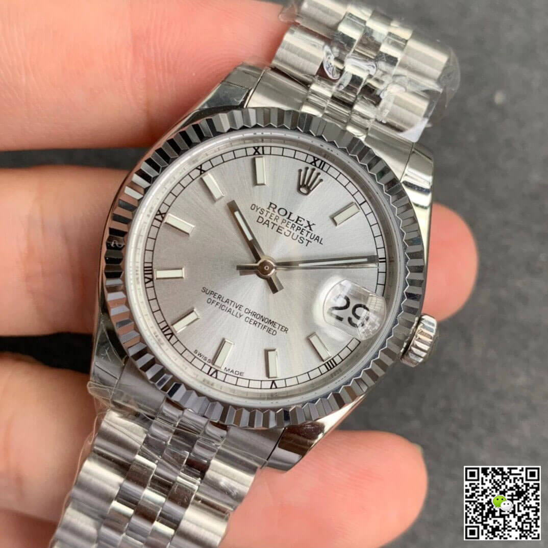 Replica R01ex Datejust M278274-0012 1:1 Best Edition GS Factory Silver Dial