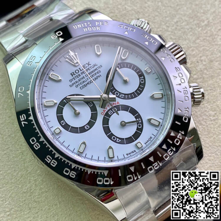 Replica R01ex Cosmograph Daytona M116500LN-0001 1:1 Best Edition Clean Factory White Dial