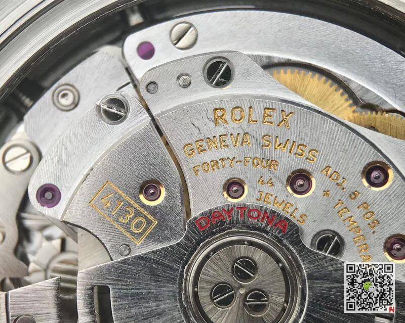 R01ex Daytona Replica  Cosmograph 116519 Noob Factory 1:1 Best Edition D1am0nds Markers Swiss ETA4130 Black Rubber Strap