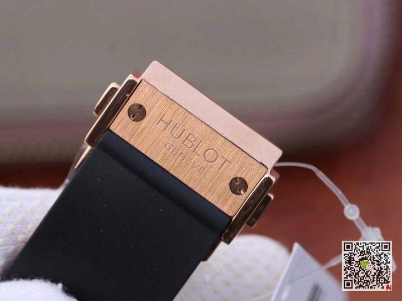 Replica Hublot Big Bang hollow tourbillon 1:1 Best Edition Swiss Seagull hand-winding tourbillon movement 18K Rose Gold