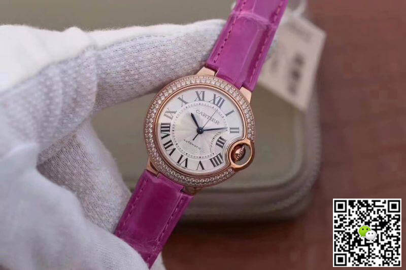 Replica Ballon Bleu De Ca*t1er 33MM WE902066 V9 Factory 1:1 Best Edition Swiss ETA2671