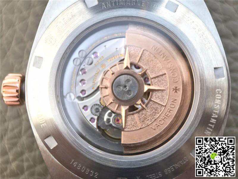 Vacheron C0nstan1n Replica Overseas 47040 JJ Factory 1:1 Best Edition Swiss ETA9015 Blue Dial