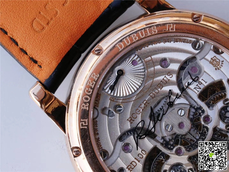 Replica Roger Dubuis Hommage RDDBHO0562 1:1 Best Edition JB Factory Rose Gold Swiss RD100