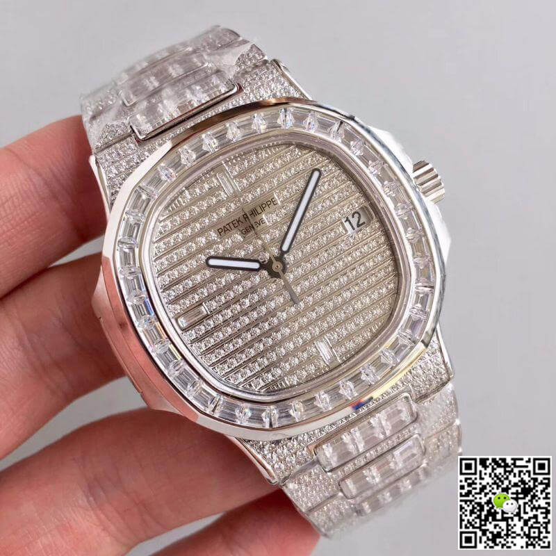 Pat*k Phi1i*pe Replica Nautilus Jumbo 5719/1G-001 1:1 Best Edition Swiss ETA324