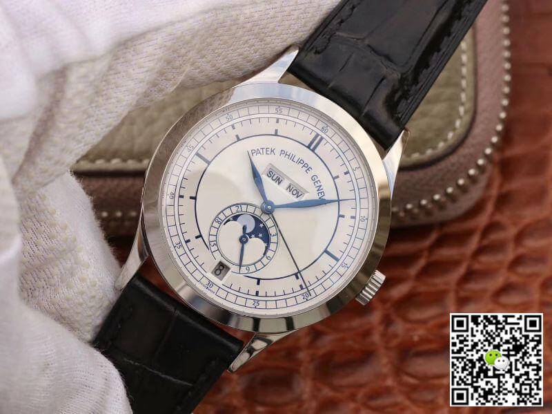 Replica Pat*k Phi1i*pe Complications Annual Calendar 5396G-001 KM Factory 1:1 Best Edition Swiss ETA324S White Dial
