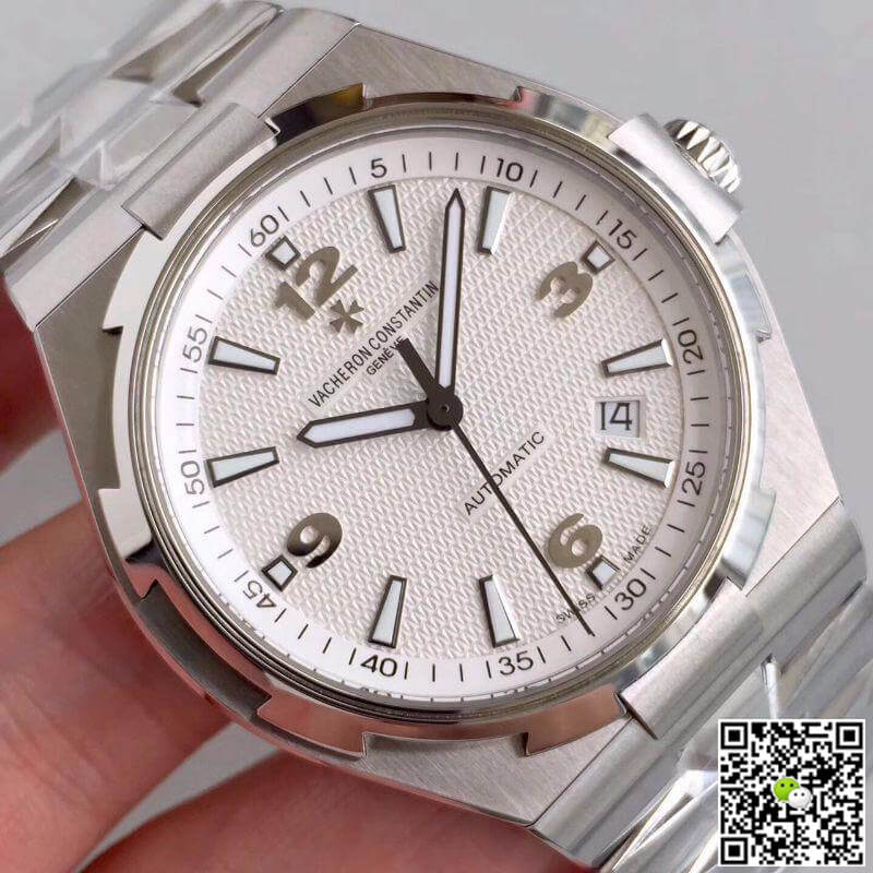 Vacheron C0nstan1n Replica Overseas 47040 JJ Factory 1:1 Best Edition Swiss ETA9015 White Dial