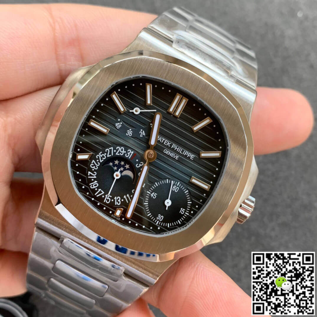 Replica Pat*k Phi1i*pe Nautilus 5712/1A-001 1:1 Best Edition ZF Factory Dark Blue Dial