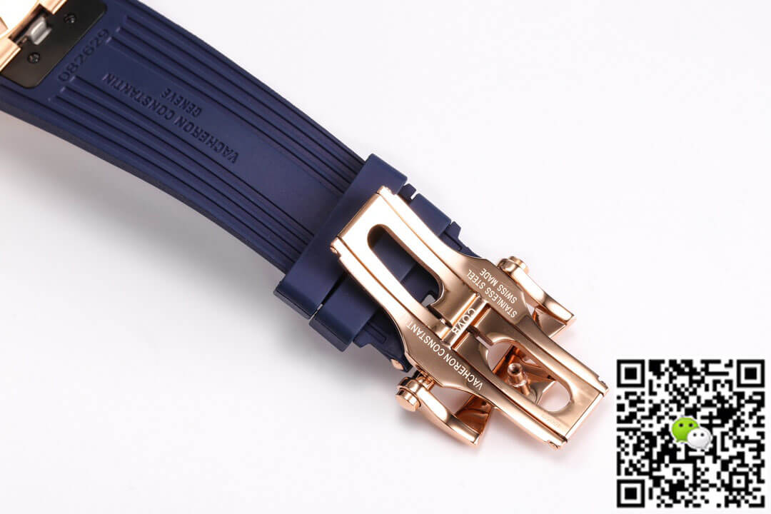 Replica Vacheron C0nstan1n Overseas Tourbillon 6000V/110R-B733 1:1 Best Edition BBR Factory Rubber Strap