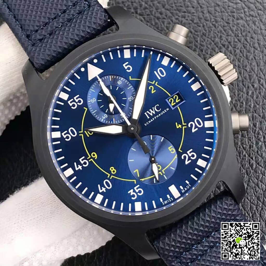Replica IWC Pilot IW389008 1:1 Best Edition ZF Factory Blue Dial