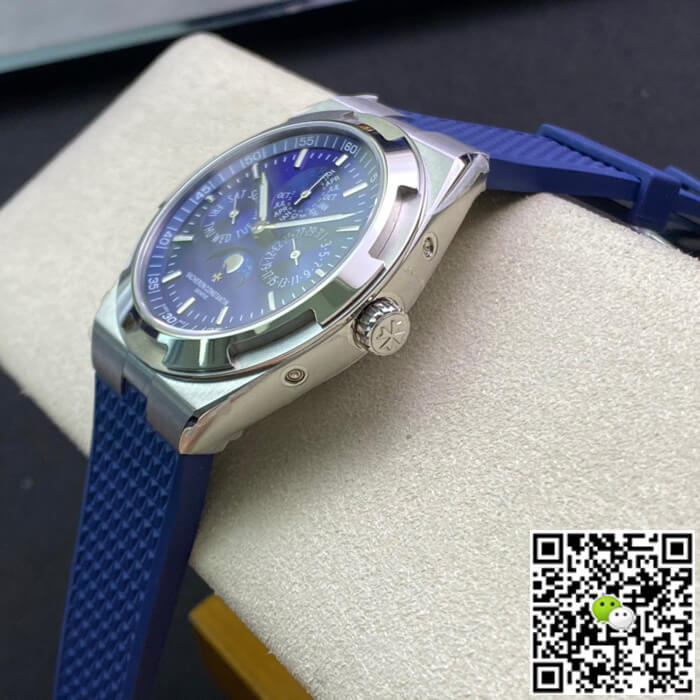 Replica Vacheron C0nstan1n Overseas 4300V/120G-B945 1:1 Best Edition 8F Factory Rubber Strap
