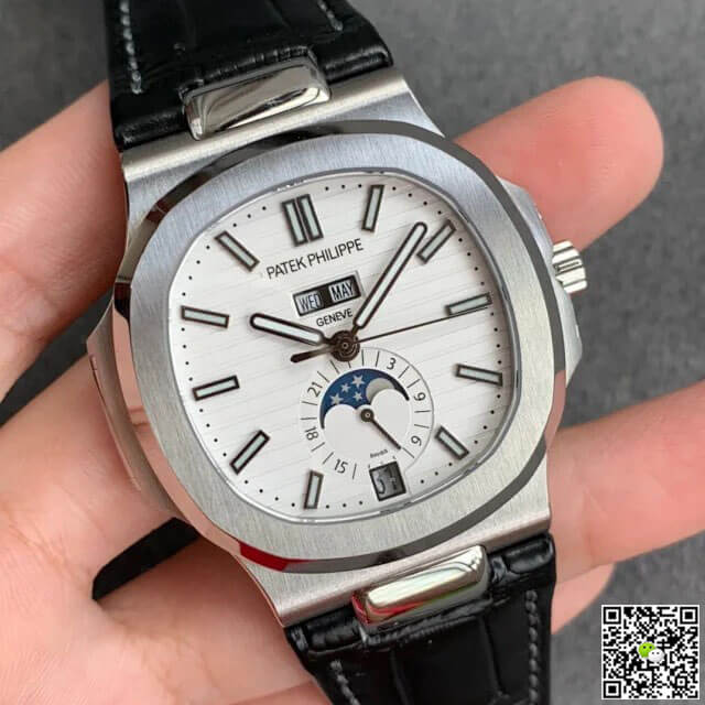 Replica Pat*k Phi1i*pe Nautilus 5726/1A-010 1:1 Best Edition GR Factory Leather Strap