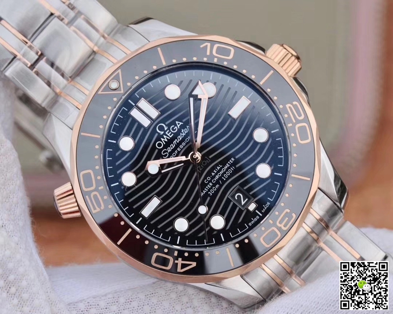 Replica 0me*ga Seamaster 210.20.42.20.01.001 1:1 Best Edition VS Factory Black Dial Swiss ETA8800