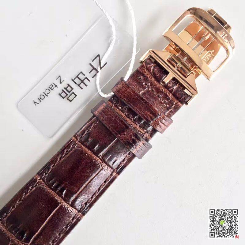 Replica Jaeger-LeCoultre Master Ultra Thin Q1352520 ZF Factory 1:1 Best Edition Swiss ETA896 Creamy dial sub second