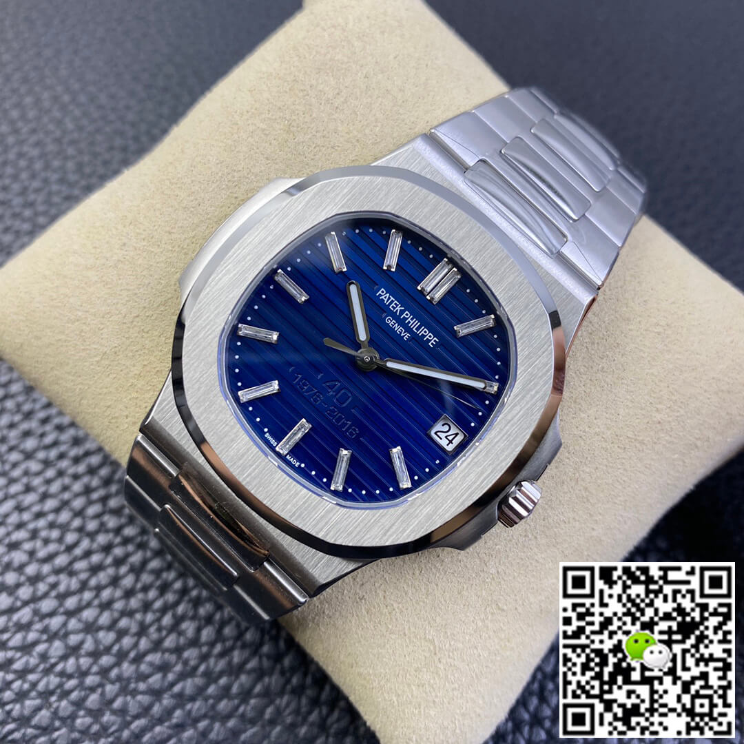 Replica Pat*k Phi1i*pe Nautilus 5711/1P 1:1 Best Edition 3K Factory Blue Dial