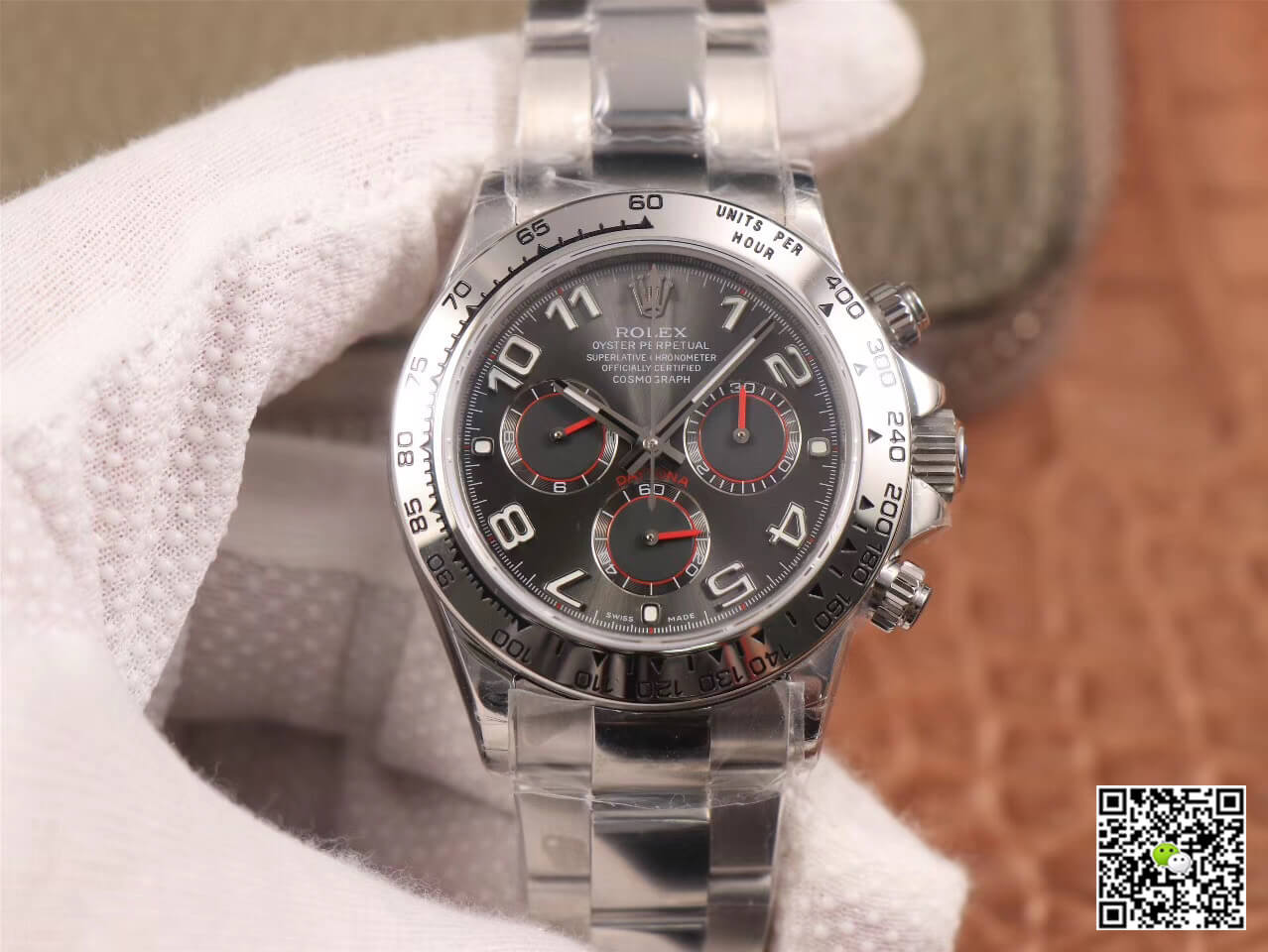 Replica R01ex Daytona Cosmograph 116509 1:1 Best Edition JH Factory Black Dial