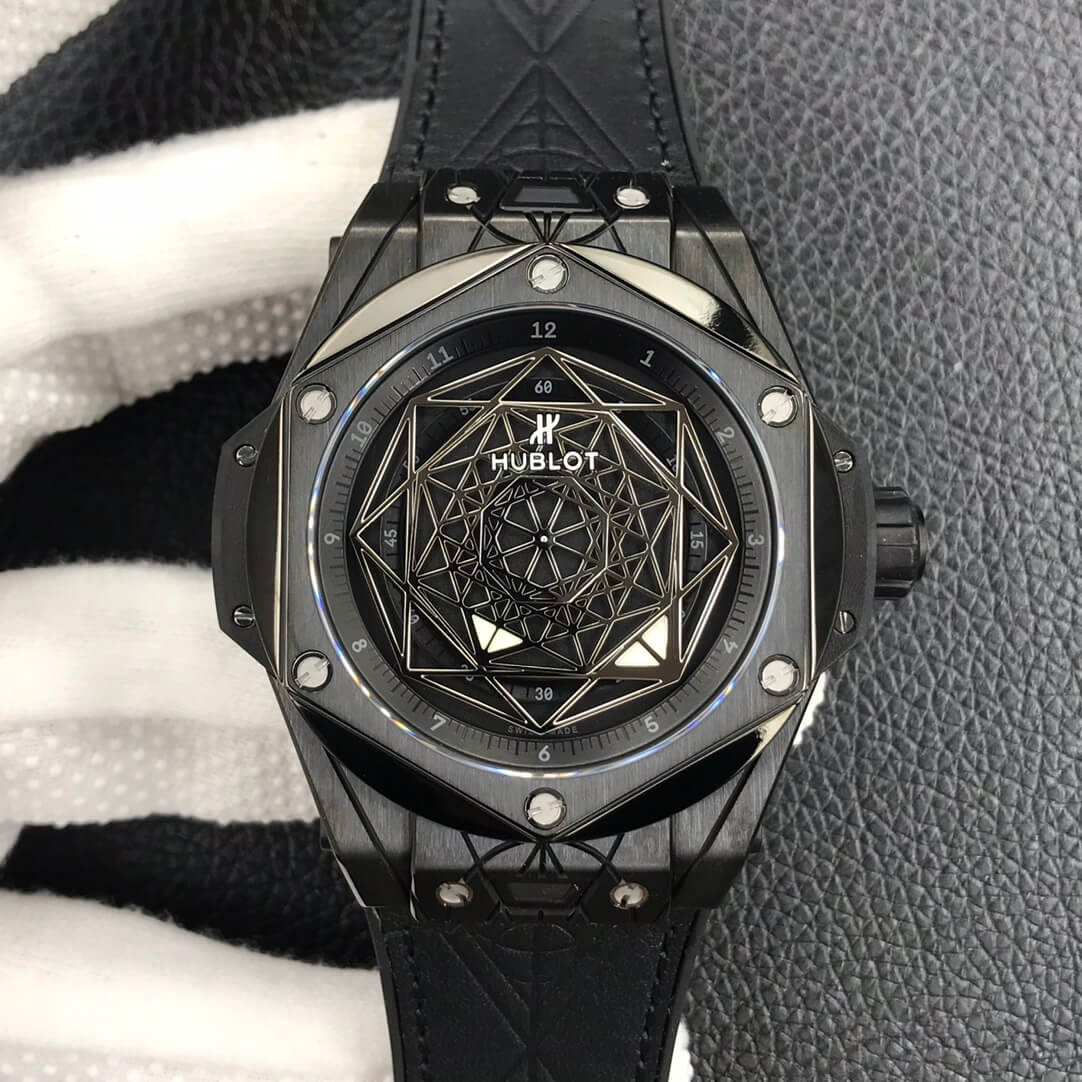 Replica Hublot Big Bang 415.CX.1112.VR.MXM18 1:1 Best Edition WWF Factory Black Dial