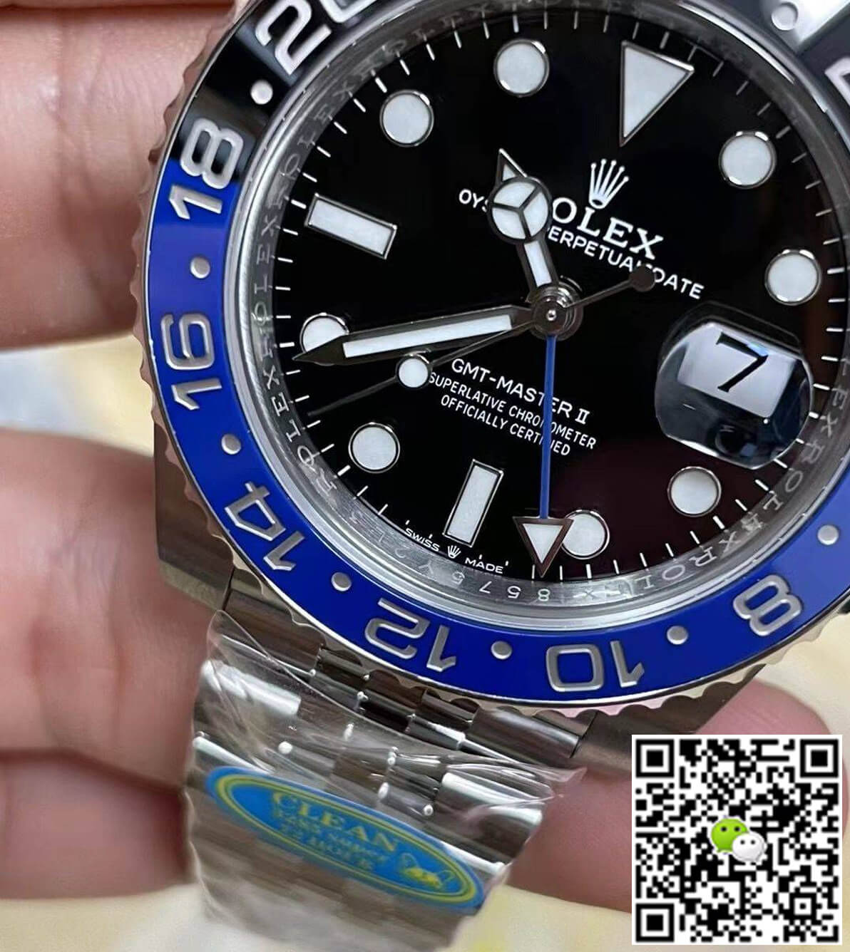 Replica R01ex GMT Master II M126710BLNR-0002 1:1 Best Edition Clean Factory V2 Black Dial