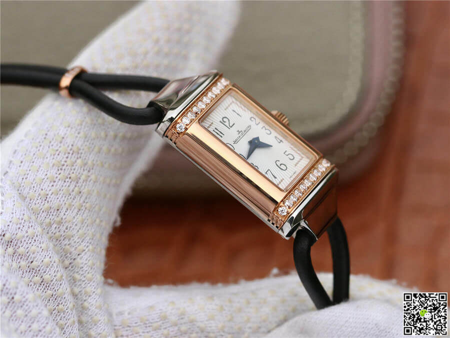 Jaeger Lecoultre Replica Reverso 3264520 1:1 Best Edition MG Factory Rose Gold D1am0nd