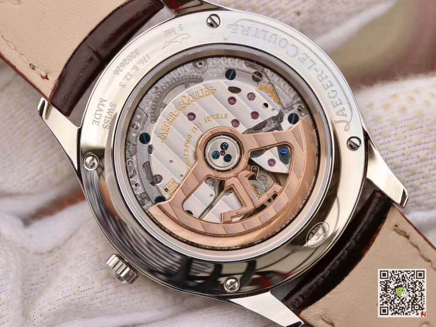 Replica Jaeger-LeCoultre Master Calendar 1558420 OM factory 1:1 Best Edition Swiss ETA866 White dial