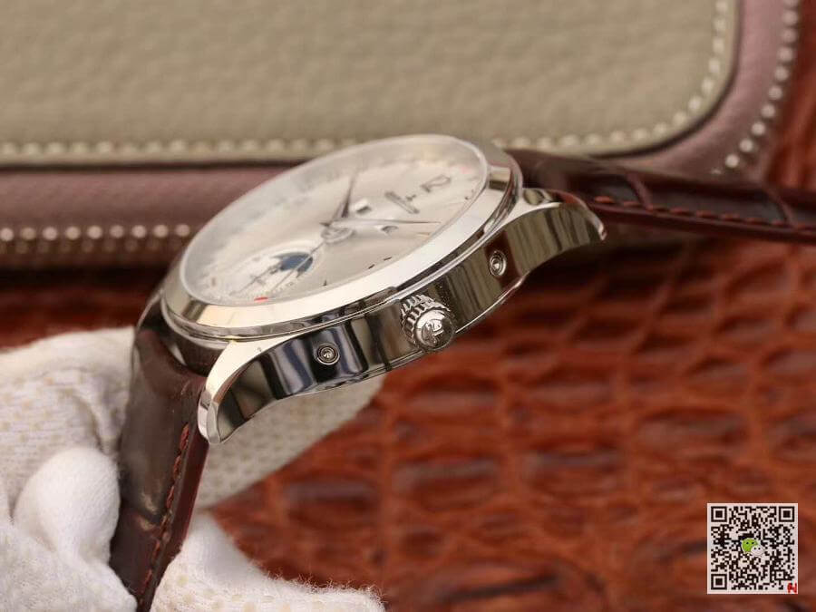 Replica Jaeger-LeCoultre Master Calendar 1558420 OM factory 1:1 Best Edition Swiss ETA866 White dial