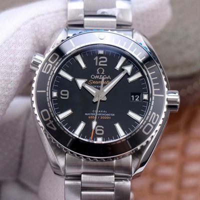 Replica 0me*ga Seamaster 215.30.40.20.01.001 Planet Ocean 600M 1:1 Best Edition VS Factory Black Dial Swiss ETA8800