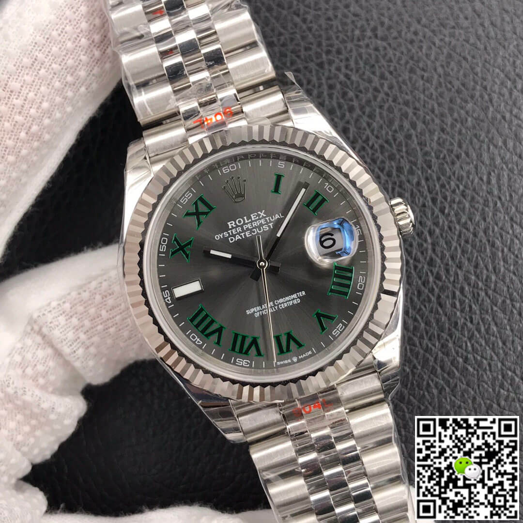Replica R01ex Datejust M126334-0022 1:1 Best Edition EW Factory Dark Grey Gial
