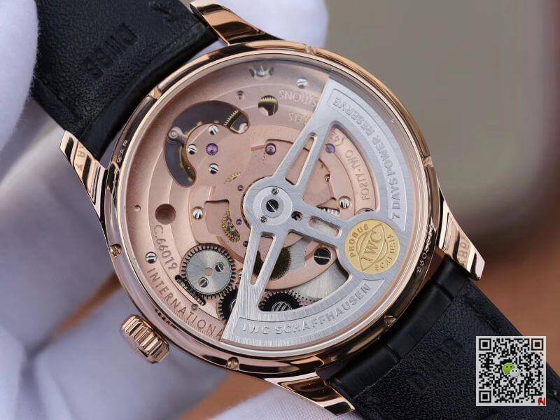 IWC Replica Portuguese IW504210 Tourbillon 18K Rosegold 1:1 Best Edition Swiss automatic complicated tourbillon movement