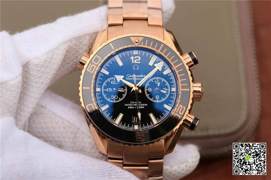 Replica 0me*ga Seamaster Ocean Universe Timing 232.63.46 1:1 Best Edition OM Factory Rose Gold