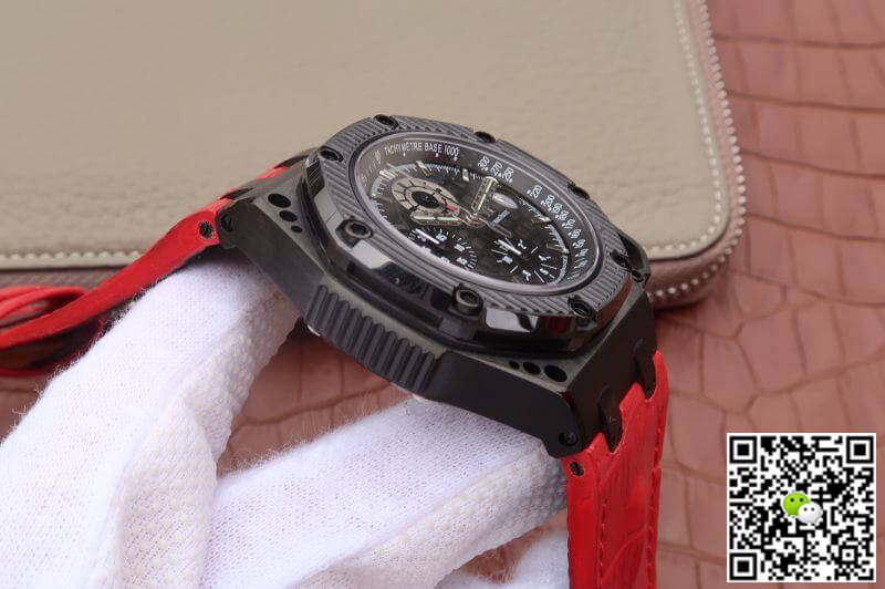 Replica Audemars P1g*et Royal Oak Offshore 26165IO.OO.A002CA.02 Noob Factory 1:1 Best Edition Swiss ETA7750 Black Dial