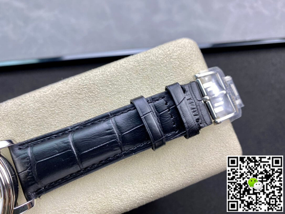 Replica Blancpain Villeret 6025-1542-55 True Tourbillon 1:1 Best Edition JB Factory White Dial Swiss Cal.25