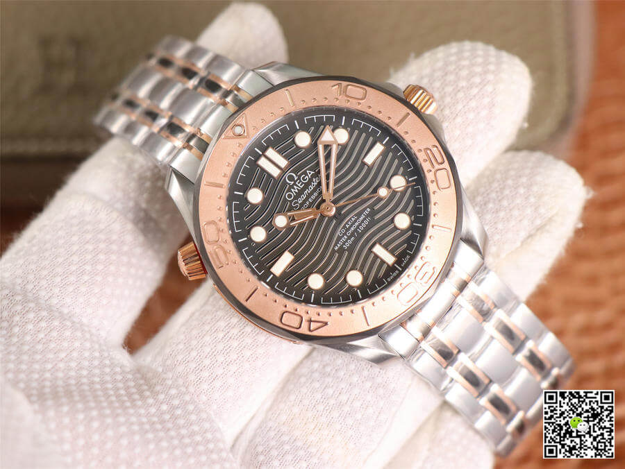 Replica 0me*ga Seamaster Diver 300M 210.60.42.20.99.001 1:1 Best Edition OM Factory Titanium Metal