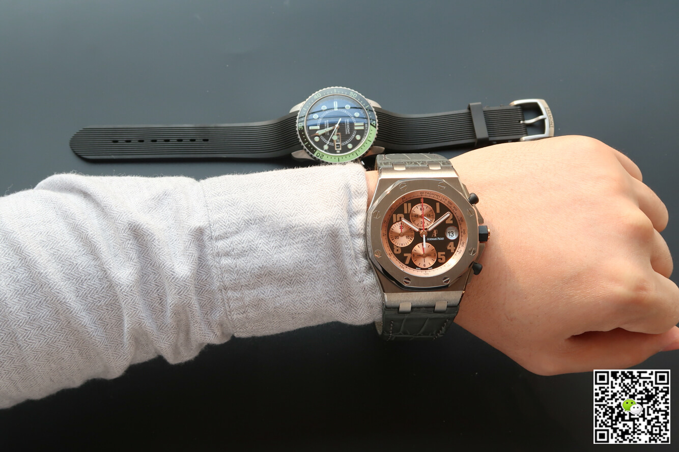 Replica Audemars P1g*et Royal Oak Offshore 26179IR.OO.A005CR.01 1:1 Best Edition JF Factory V2 Titanium