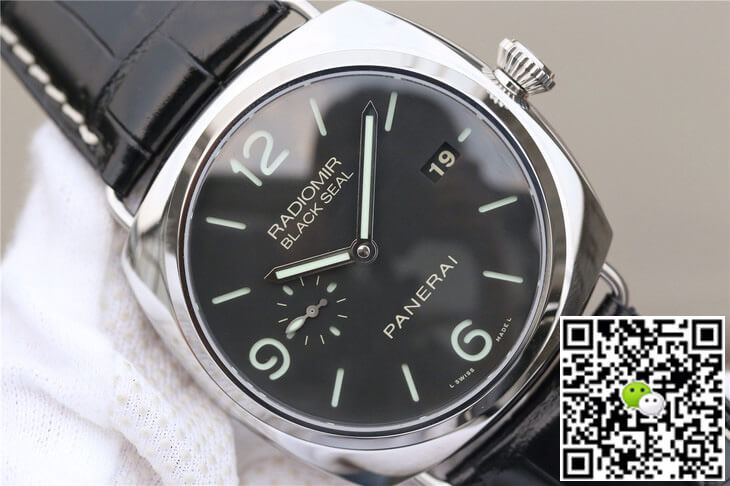 Pa*e*a1 Replica Radiomir PAM00388 1:1 Best Edition VS Factory Black Dial