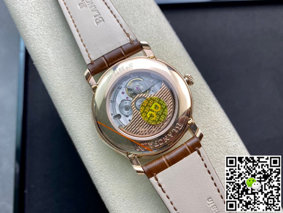 Replica Blancpain Villeret 6654 1:1 Best Edition OM Factory V3 Gold Case