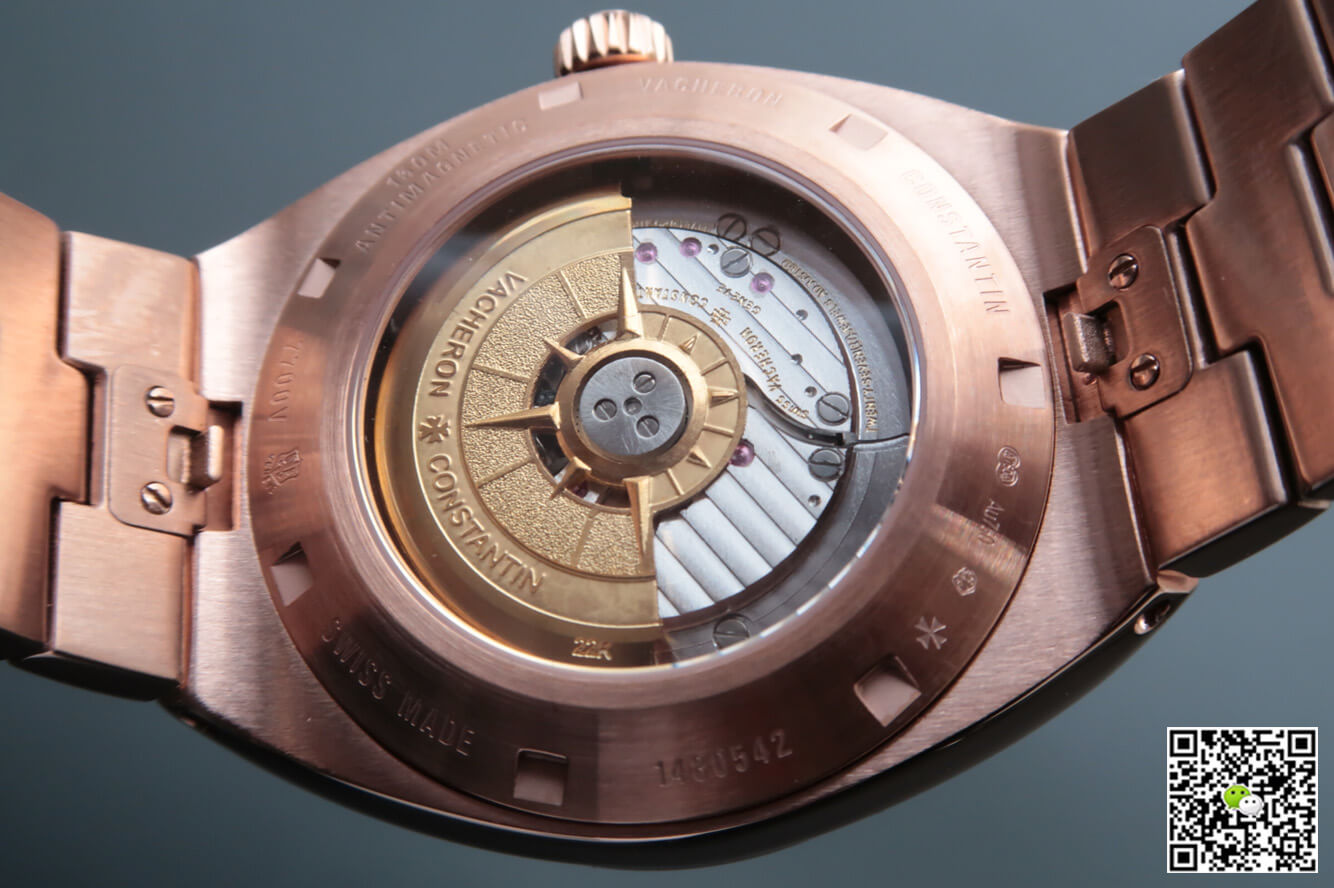 Replica Vacheron C0nstan1n Overseas 4500V 1:1 Best Edition 8F Factory Rose Gold