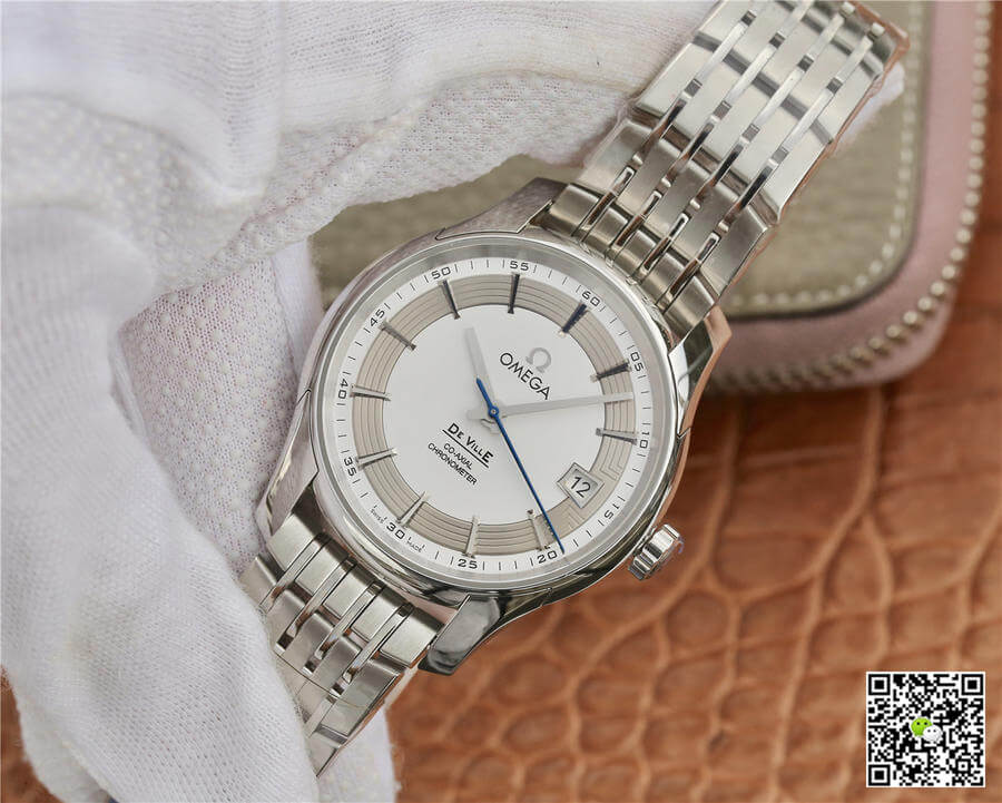 Replica 0me*ga De Ville 431.30.41.21.02.001 1:1 Best Edition VS Factory Silver Dial