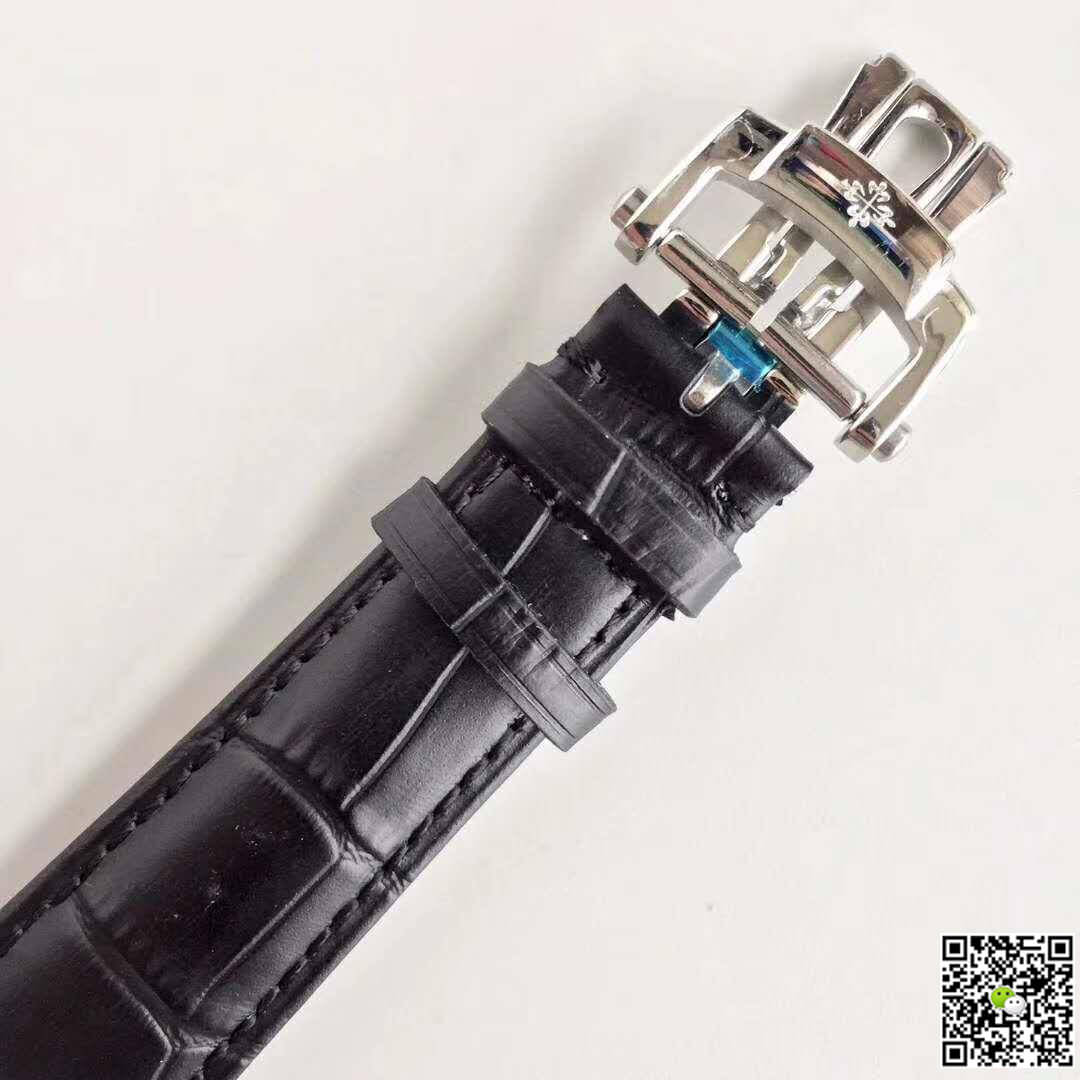 Pat*k Phi1i*pe Replica Tourbillon Moonphase 1:1 Best Edition Swiss Tourbillon Black Dial