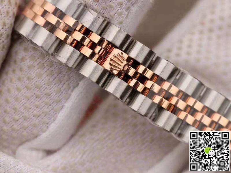 Replica R01ex Lady Datejust 28MM 1:1 Best Edition Swiss NH05 Rose Gold Plated
