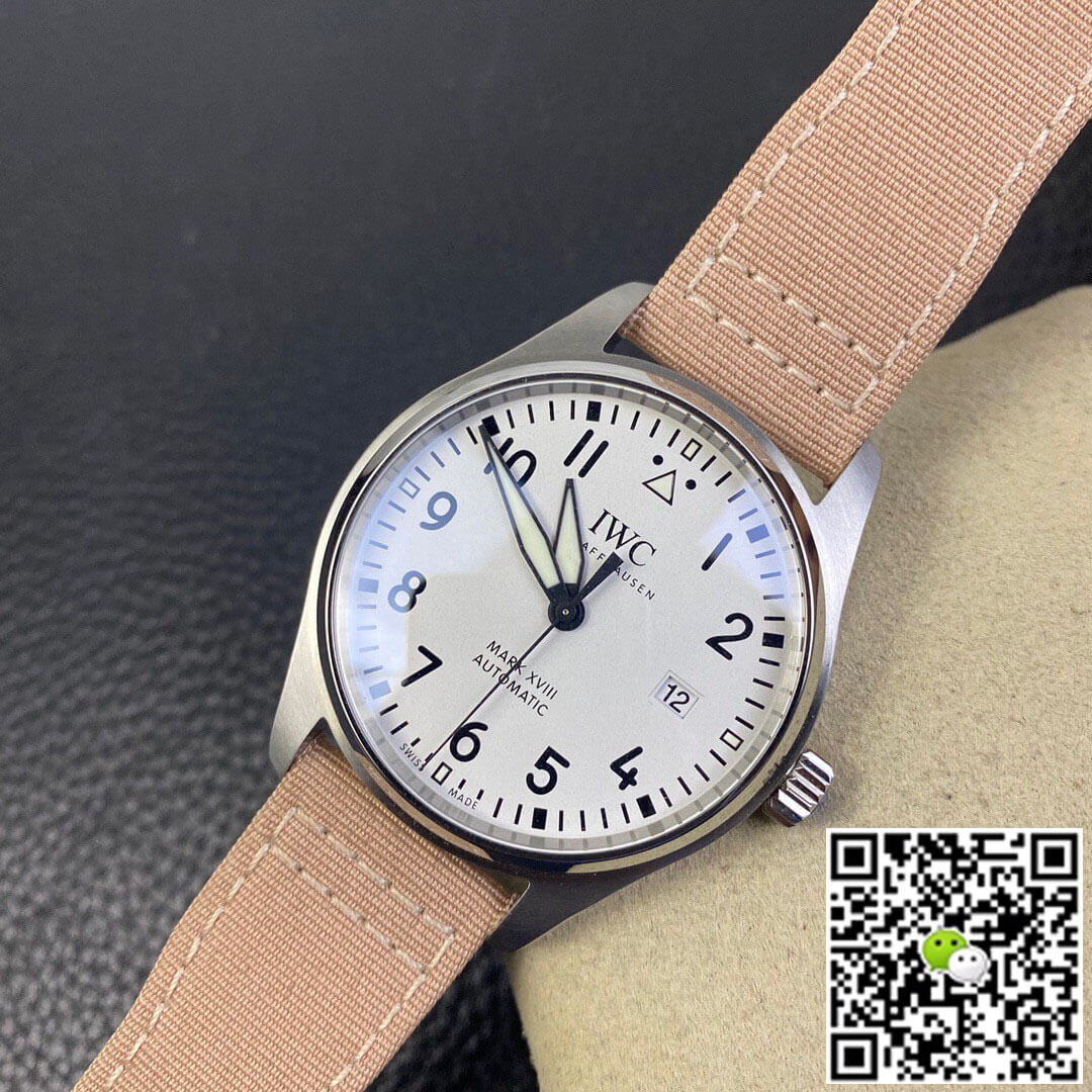 Replica IWC Pilot IW327002 1:1 Best Edition V7 Factory White Dial