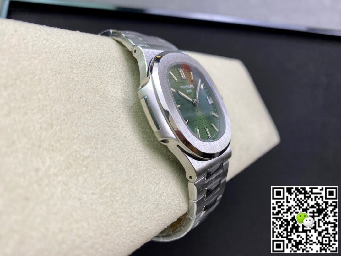Replica Pat*k Phi1i*pe Nautilus 5711/1A 1:1 Best Edition PPF Factory Olive Green Dial