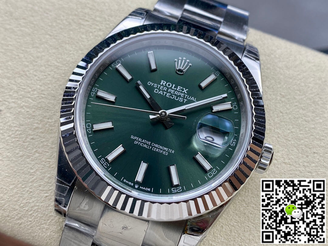 Replica R01ex Datejust M126334-0028 1:1 Best Edition VS Factory Green Dial