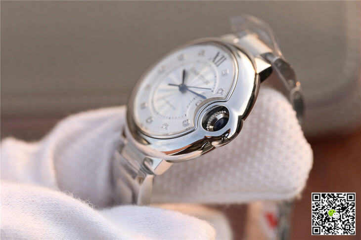 Replica Ballon Bleu De Ca*t1er WE902074 1:1 Best Edition V6 Factory D1am0nd Dial
