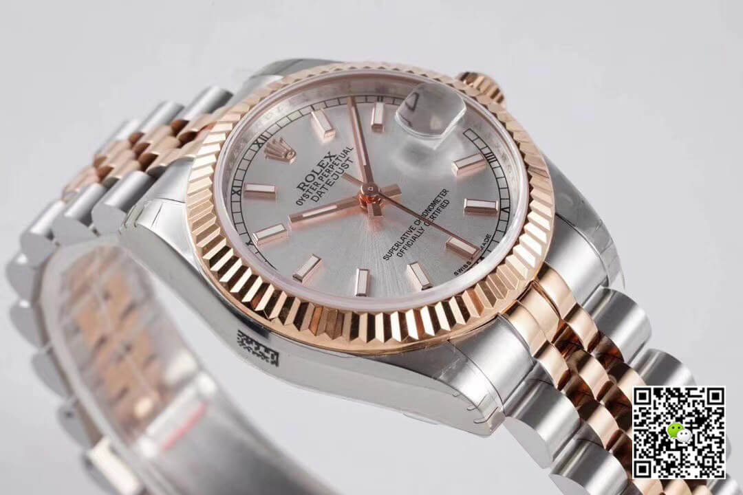 Replica R01ex Datejust m278271 1:1 Best Edition GS Factory Rose Gold