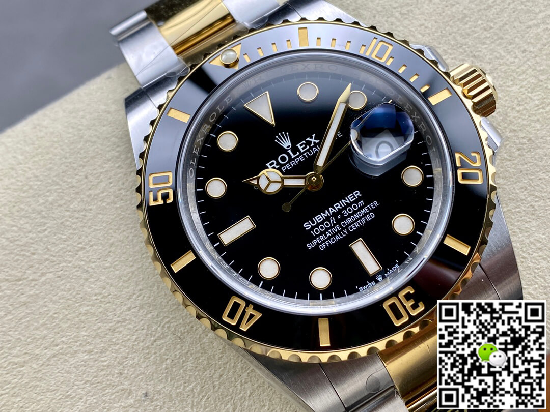 Replica R01ex Submariner M126613LN-0002 41MM 1:1 Best Edition Clean Factory Black Dial