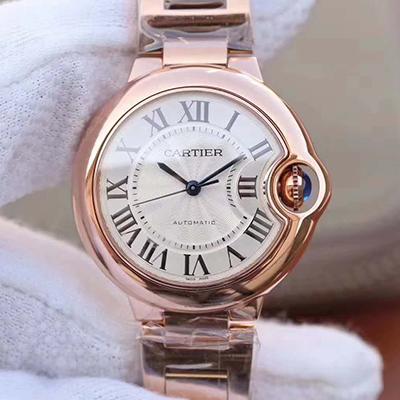 Replica Ballon Bleu De Ca*t1er 33MM W6920068 V9 Factory 1:1 Best Edition Swiss ETA2671 Rosegold