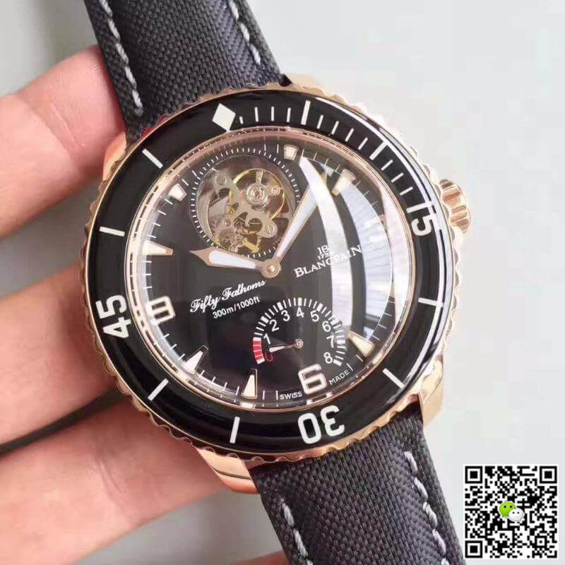Replica Blancpain Fifty Fathoms Tourbillon 5025-3630-52A 1:1 Best Edition Swiss Tourbillon