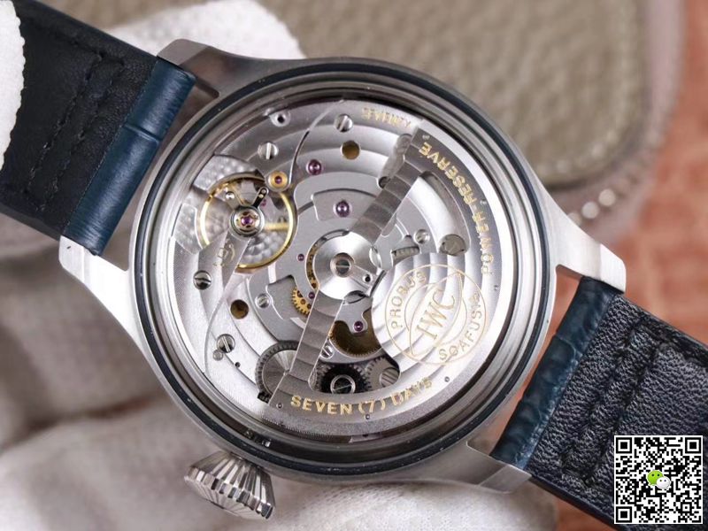 Replica IWC Big Pilot IW501008 1:1 Best Edition ZF Factory Blue Dial Swiss ETA51111