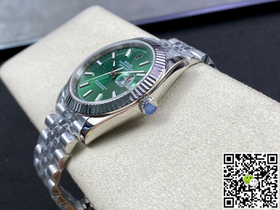 Replica R01ex Datejust M126334-0028 41MM 1:1 Best Edition EW Factory Green Dial