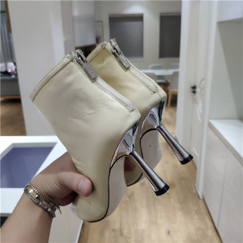 J1m*y Ch00 leather high heel boots